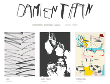 Tablet Screenshot of damientran.com